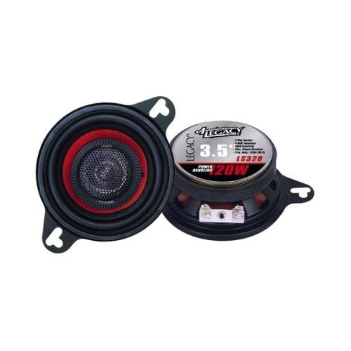 ls328 Pair Ls328 3.5 2 Way 120w Car Audio Speakers 120 Watt 3 1/2, Ship