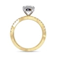 thumbnail image 4 of IGI Certified Lab Grown Diamond Engagement Ring | Center 9x6mm Pear Cut Split Shank Solitaire Wedding Anniversary Rings For Women In 14k Solid Yellow Gold | F-G, VS-SI Quality (1.85 Ctw) Ring Size-8, 4 of 7