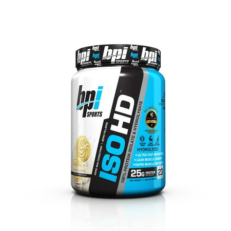 BPI Sports ISO HD Protein Vanilla Cookie, 23 Servings