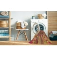 thumbnail image 2 of Ahgly Company Machine Washable Indoor Rectangle Transitional Crimson Red Area Rugs, 8' x 12', 2 of 7