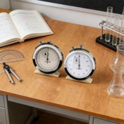 CEORPER Mechanical Stopwatch Metal Timer Mechanical Stop Clock for Classroom Teaching