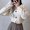 White, variant on Pyhlmscde Women's Cropped Chunky Cable Knit Long Sleeves Down Coat, Womens Tops, Cable Knit Sweater Women, Fall Clothes for Women