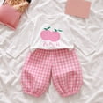 thumbnail image 2 of mgoYE Baby Girl Clothes Sets Cute Ruffle Long Sleeve Top Floral Shorts Fall Winter Outfits 6month-6 T Size 6-12 Months, 2 of 5