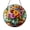 Acrylic 3.5 Inch, variant on Book Lover Floral Bookshelf Window Hanging, Stained Glass Style Cozy Home Accent