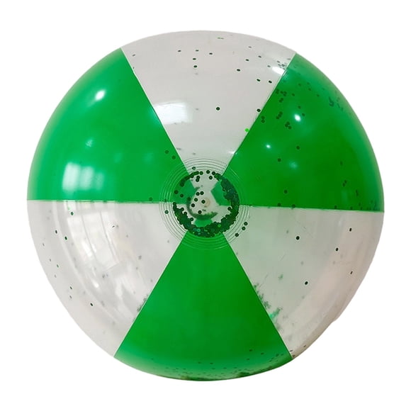 Deeceymbur Ballon de Plage Gonflable en PVC Semi-Transparent Multicolore pour Piscine Jeux Flottants Extérieurs