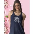thumbnail image 2 of Mother's Day White  Racerback Tank Women -Image by Shutterstock, Female x-Small, 2 of 4