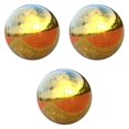 thumbnail image 1 of Paquete de 3 bolas de observación de acero inoxidable 304, esfera de bola de espejo hueca sin costuras para decoración del jardín del hogar - 100 my 1 Baoblaze Bola hueca de acero inoxidable, 1 of 8