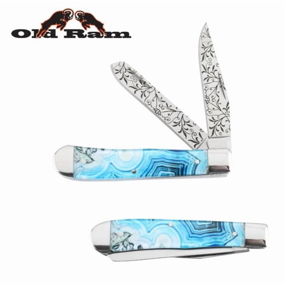 Old Ram Gentlemen Trapper 2 Blade Manual Folding Knife