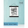 thumbnail image 2 of Black Wood & Canvas Wall Hanging Sweet Tea Sunshine Porch Décor Wall Art Sign Small 12x14.5-Inch, 2 of 4