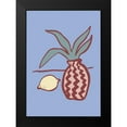 thumbnail image 2 of 1x Studio 14x18 Black Modern Framed Museum Art Print Titled - Blue Lemon, 2 of 5