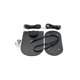 thumbnail image 1 of Minnieouse Bolso impermeable hecho a mano Base inferior superficie antideslizante bolso correa de hombro hebilla de Metal estable bolsa que hace piezas Mochilas Negro Minnieouse AP011844-03, 1 of 6