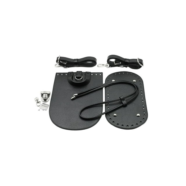 Guardurnaity Bolso impermeable hecho a mano Base inferior superficie antideslizante bolso correa de hombro hebilla de Metal estable bolsa que hace piezas Mochilas Negro Guardurnaity AP011844-03