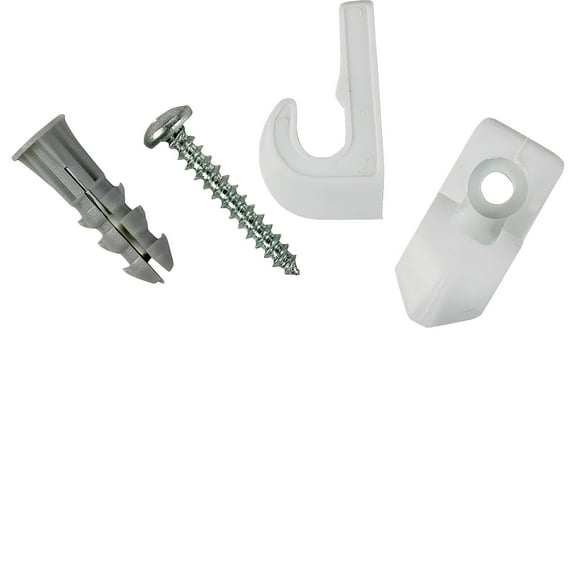 ClosetMaid ClosetMaid 7546 Down Clip/Anchor, 10 lbs