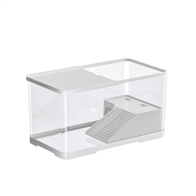 Kit d'Habitat pour Réservoir de Tortues, Étui d'Éclosion et d'Élevage, Décor, Terrarium pour Tortues, Plateforme de Pétillance avec Zone Multifonction