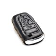 thumbnail image 3 of Vitodeco Leather Smart Key Fob Case Cover Protector Compatible with Ford (2018 - 2026 Models) - 4-Button, Black, 3 of 5