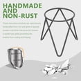 thumbnail image 2 of Miangastore Iron Display Stand Crystal Ball Stand Hydroponic Vase Storage Rack Egg Stand, 2 of 8