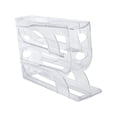 thumbnail image 3 of Soporte para huevos para refrigerador, organizador de huevos, ahorro de espacio, contenedor de almacenamiento de huevos creativo para refrigerador Borrar 4 niveles, 3 of 9