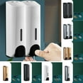 thumbnail image 3 of Soap Dispenser Wall Mounted Liquid Bathroom Hand Soap Shower Gel Shampoo, 3 of 4