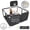 Black, variant on HioHa Baby Playpen, Baby Playard with Basketball Hoop, Portable Play Yard Baby Fences for Infant Toddler