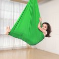 thumbnail image 4 of Columpio sensorial para niños resistente para autismo Aspergers TDAH y SPD (verde oscuro), 4 of 9