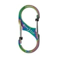 thumbnail image 3 of Nite Ize S-Biner SlideLock Stainless Steel - Secure Key Holder Carabiner with SlideLocks - Key & Keychain Organizer - 25lb Weight Rating - Lockable Carabiner for Daily Use - Size 3, Spectrum (4 Pack), 3 of 8