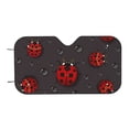 thumbnail image 7 of Balery Red Ladybugs Print Car Windshield Sun Shade,Windshield Sunshade for Car Pickup Truck SUV Accessories-Medium, 7 of 7