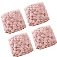 thumbnail image 4 of 4 ovillos de pompón para tejer con brazo, hilo grueso y de gran peso. Rosa, 4 of 9