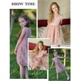 thumbnail image 6 of Oudiya Toddler Tutu Dress Little Girls Tulle Dresses Ruffle Tiered Swing Twirly Summer Sundress for Kids 2-6, 6 of 7