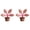 Pink*2, variant on Magnetic Leaf Clip - 1 Pack Decorative Fridge Magnet Clip for Photos Notes - Strong Magnetic Memo Holder for Kitchen Office Board - Green