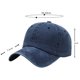 thumbnail image 2 of Gorra de béisbol de verano para mujer, ajustable, con circunferencia de 54 a 60 cm, suave, con visera curva retro, color sólido, 2 of 5