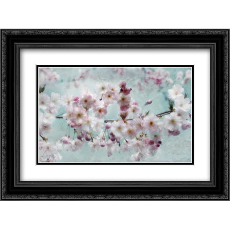 Scent of Spring 2x Matted 24x18 Black Ornate Framed Art Print by Weisz,