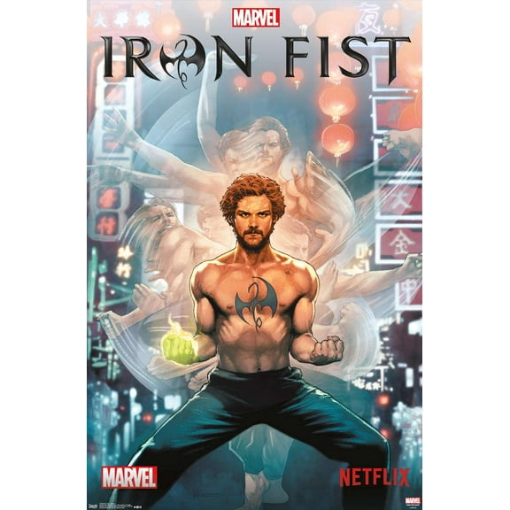 Marvel Comics TV - Iron Fist - Stance Wall Poster, 22.375" x 34"