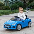 thumbnail image 5 of Funyard 3-in-1 Kids Push Ride-on Car for Toddlers 1-5, Licensed BMW Z4 Toddler Toy Push Car, 5 of 11