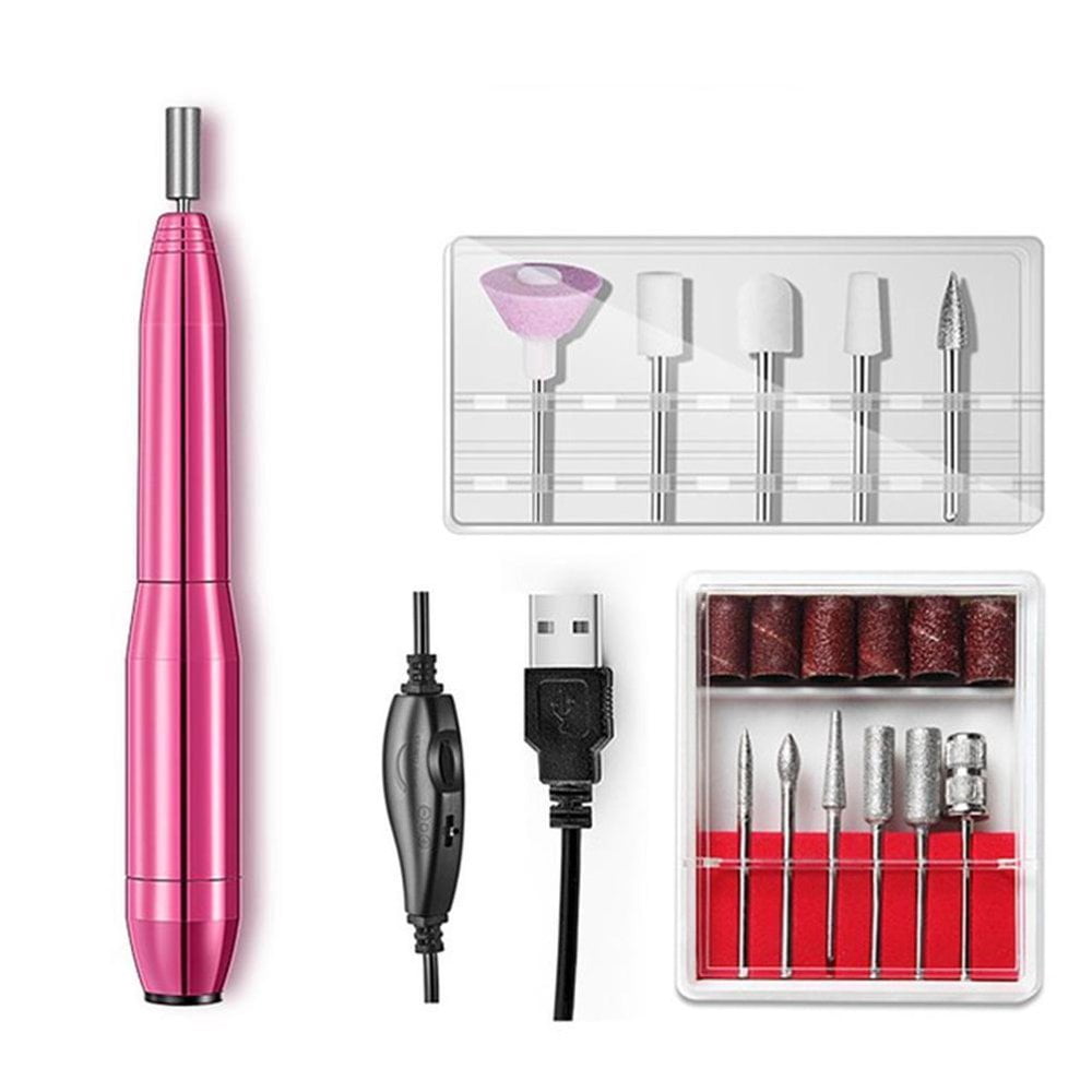 Kit Manucure Pédicure électrique USB Rechargeable - Limes à Ongles ISSCX - Neuf