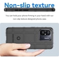 thumbnail image 3 of for Xiaomi Redmi 12C Case, Heavy Duty Shockproof Slim Protection Phone Case Support Wireless Charging Cover for Xiaomi Redmi 12C HD Black, 3 of 8
