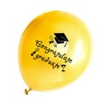 thumbnail image 3 of CIMAXIC graduation 20 Pcs 12 Inch Party Balloons Congratulate Graduate Letter Ballons Inflatable Balloons for Graduation Party Decoration (Gold),4.72"X3.15"X0.01", 3 of 4