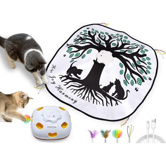 Kit de juguete interactivo recargable 4 en 1 para gatos ORSDA