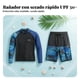 thumbnail image 5 of Abbraccia Traje de buceo, protector solar para pareja, secado rápido, manga larga, dos piezas, surf, piscina termal, 5 of 6