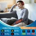 thumbnail image 4 of Heated Pad Wrap Hot Compress Three-speed Temperature Control Plug-in Heating Pad All-around Body Warming Arms Elbows and Legs, 4 of 10