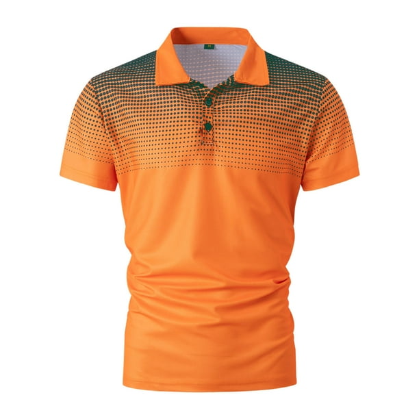 Playeras Hombre Cuello V Camiseta De Manga Corta Para Hombre Verano Casual Estampado De Lunares Camisas Festivas Tops