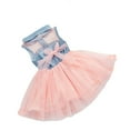 thumbnail image 4 of YMH Baby Kid Girls Summer Fashion Sweet Flower Bow Sleeveless Tutu Princess Dress, 4 of 5