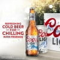 Coors Light Lager Beer, 6 Pack, 10 fl oz Aluminum Cans, 4.2% ABV