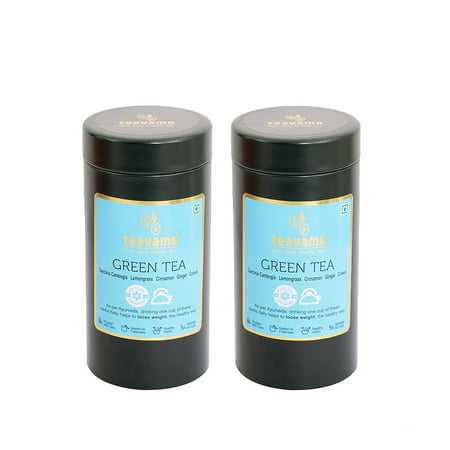 Be Slim Herbal Tea by Teayamo (Formulated as per Ayurveda) - Cinnamon Ginger & Coleus GREEN TEA for weight loss - 2 (Best Herbal Tea For Skin)