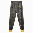 thumbnail image 7 of TOWED22 Clothes for Toddler Boys 2 Piece Long Sleeve Graphic Crewneck Tee Jogger Pants Soft Fall Winter Outfits Set(Grey,2-3 Y), 7 of 7