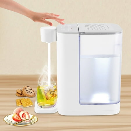 Instant Hot Water Dispenser Countertop Electric Kettle Temperature Adjustable White