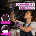 thumbnail image 3 of HANDLANDY Utility Work Gloves Women, Thin Mechanic Working Gloves Touch Screen, Pink, Medium, 3 of 8