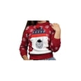 thumbnail image 2 of Sueter navideño Rev Sueter cerrado cuello redondo tejido Oso polar, 2 of 2