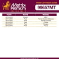 thumbnail image 2 of Metrix Premium Chassis Parts - Front Left & Right Outer Tie Rod End Kit Fits 15-19 Lincoln MKC, 17-18 Ford Transit Custom, 14-18 Transit Connect, 13-18 C-Max, Escape, ES800955 ES800954, 2 of 6