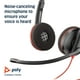thumbnail image 4 of Auriculares Plantronics Blackwire C3220 estéreo con cable negro, 4 of 6