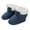 Navy, variant on Otqutp Baby Boots 0-1 Years Old Baby Boys Girls Cotton Shoes Warm Baby Shoes Plus Velvet Boots Soft Sole Baby Shoes Toddler Shoes